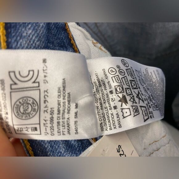 Levi Men 38x30 Style 501 Jeans - Picture 3 of 5